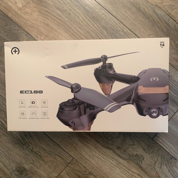 NEW UNTEI EC100 DRONE W/ 2K CAMERA, GRAVITY CONTROL, ALTITUDE HOLD HD - Picture 2 of 13